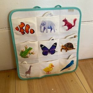 Quilted critter pockets